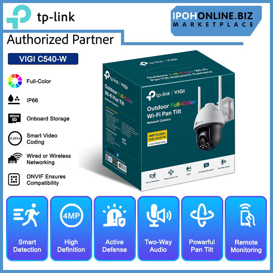 TP-Link Camara VIGI C540-W(4mm) Dome