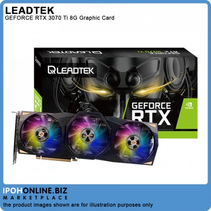 LEADTEK GEFORCE RTX 3070 Ti HURRICANE 8G Graphic Card LEADTEK GEFORCE RTX 3070 Ti HURRICANE 8G Graphic Card