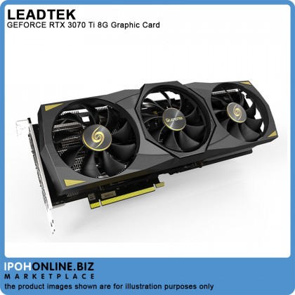 LEADTEK GEFORCE RTX 3070 Ti HURRICANE 8G Graphic Card LEADTEK GEFORCE RTX 3070 Ti HURRICANE 8G Graphic Card