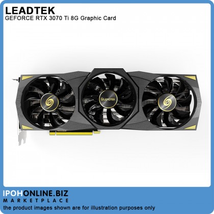 LEADTEK GEFORCE RTX 3070 Ti HURRICANE 8G Graphic Card LEADTEK GEFORCE RTX 3070 Ti HURRICANE 8G Graphic Card