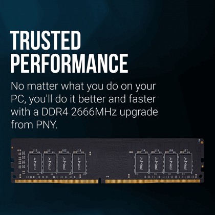 PNY 4GB DDR4 2666MHZ Desktop Memory RAM - LLT PNY 4GB DDR4 2666MHZ Desktop Memory RAM - LLT