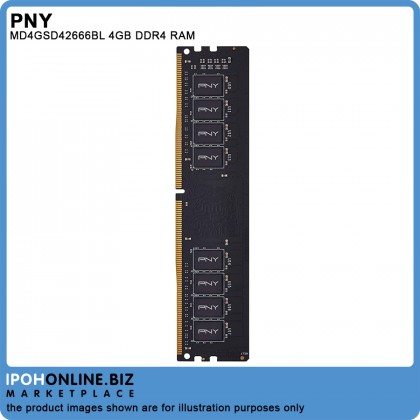PNY 4GB DDR4 2666MHZ Desktop Memory RAM - LLT PNY 4GB DDR4 2666MHZ Desktop Memory RAM - LLT