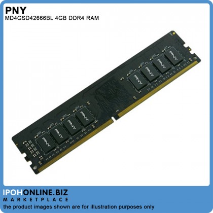 PNY 4GB DDR4 2666MHZ Desktop Memory RAM - LLT PNY 4GB DDR4 2666MHZ Desktop Memory RAM - LLT