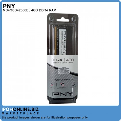 PNY 4GB DDR4 2666MHZ Desktop Memory RAM - LLT PNY 4GB DDR4 2666MHZ Desktop Memory RAM - LLT