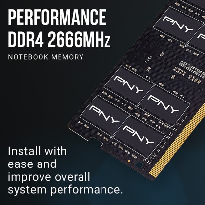 PNY 4GB DDR4 2666MHZ Desktop Memory RAM - LLT PNY 4GB DDR4 2666MHZ Desktop Memory RAM - LLT