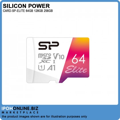 SILICON POWER ELITE V10 A1 64GB / 128GB / 256GB Micro SD Card With Adapter SILICON POWER ELITE V10 A1 64GB / 128GB / 256GB Micro SD Card With Adapter