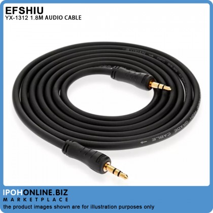 Audio Cables Male To Male YX-1312 1.8m Audio Cables Male To Male YX-1312 1.8m