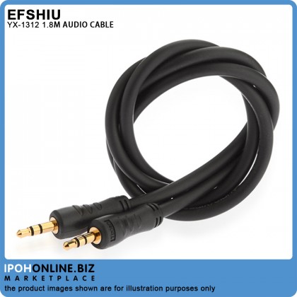 Audio Cables Male To Male YX-1312 1.8m Audio Cables Male To Male YX-1312 1.8m