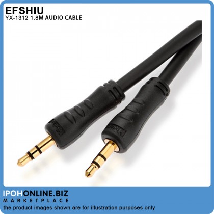 Audio Cables Male To Male YX-1312 1.8m Audio Cables Male To Male YX-1312 1.8m