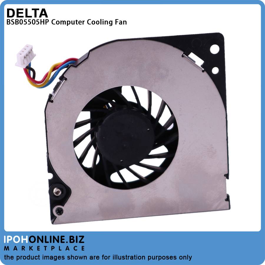 Ventola Di Raffreddamento Per Notebook Lenovo Ideapad Y530A Y530G Y530 - Modello KDB0705HB, DC5V 0.40A, 4 Pin