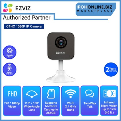 EZVIZ C1HC 1080P Full HD Resolution Wi-Fi Smart IP Camera EZVIZ C1HC 1080P Full HD Resolution Wi-Fi Smart IP Camera