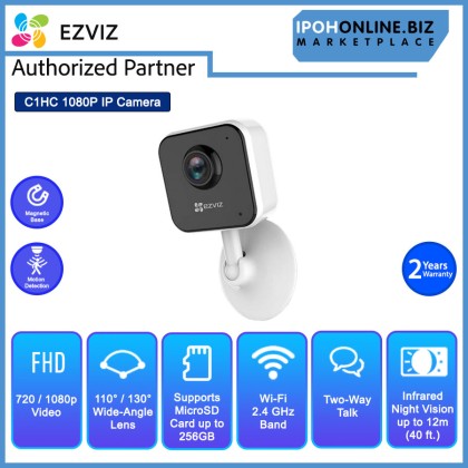 EZVIZ C1HC 1080P Full HD Resolution Wi-Fi Smart IP Camera EZVIZ C1HC 1080P Full HD Resolution Wi-Fi Smart IP Camera