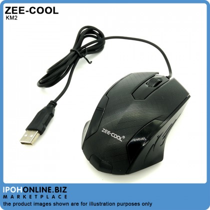 Zee-Cool KM2 USB Wired Waterproof Keyboard Mouse Combo Set (USB Mouse + USB Keyboard)