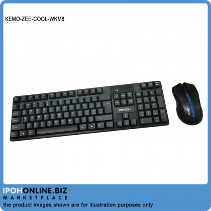 Zee-Cool ZC-WKM8 Waterproof Wireless Keyboard & Mouse Combo Set Zee-Cool ZC-WKM8 Waterproof Wireless Keyboard & Mouse Combo Set