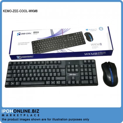 Zee-Cool ZC-WKM8 Waterproof Wireless Keyboard & Mouse Combo Set Zee-Cool ZC-WKM8 Waterproof Wireless Keyboard & Mouse Combo Set
