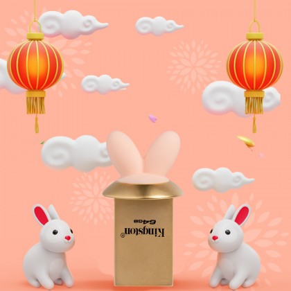 Kingston DTCNY23/64GB 2023 Limited Edition Mini Rabbit DataTraveler 64GB USB 3.1 Flash Drive Kingston DTCNY23/64GB 2023 Limited Edition Mini Rabbit DataTraveler 64GB USB 3.1 Flash Drive
