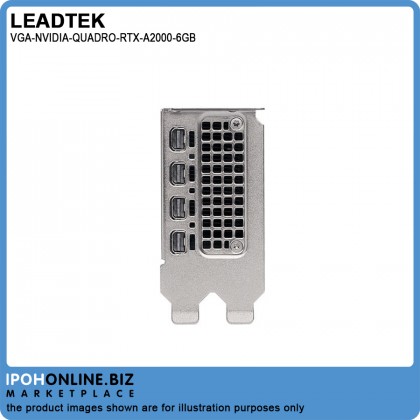 Leadtek Nvidia Quadro RTX A2000 6GB GDDR6 With ECC 192 Bit Graphic Card Leadtek Nvidia Quadro RTX A2000 6GB GDDR6 With ECC 192 Bit Graphic Card