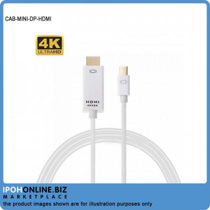 Mini DP Display Port To HDMI Converter Cable With 1.8 Meter 1080P/4K Mini DP Display Port To HDMI Converter Cable With 1.8 Meter 1080P/4K