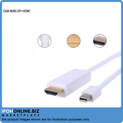 Mini DP Display Port To HDMI Converter Cable With 1.8 Meter 1080P/4K Mini DP Display Port To HDMI Converter Cable With 1.8 Meter 1080P/4K