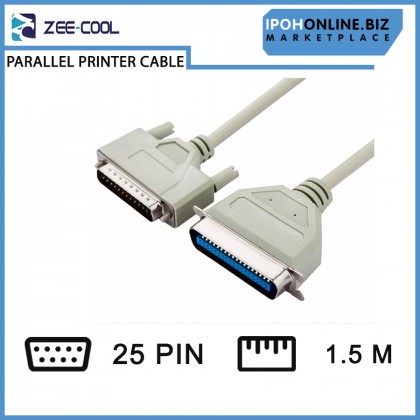 ZEE-COOL 1.5M 25PIN Parallel Printer Cable