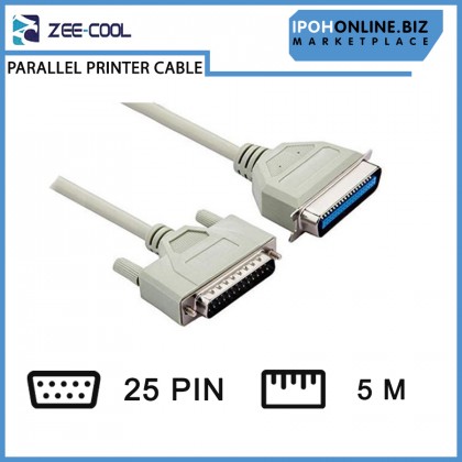 ZEE-COOL 5M 25PIN Parallel Printer Cable ZEE-COOL 5M 25PIN Parallel Printer Cable