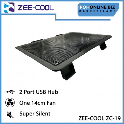 ZEE COOL ZC-19 laptop cooling pad support up to 14.6" laptop ZEE COOL ZC-19 laptop cooling pad support up to 14.6" laptop