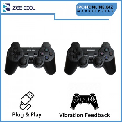 Zee-Cool USB Wired Twin Shock Gamepad Controller for PC and Laptop Zee-Cool USB Wired Twin Shock Gamepad Controller for PC and Laptop