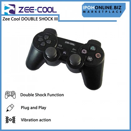 Zee-Cool Double Shock III Wired Controller For PC Zee-Cool Double Shock III Wired Controller For PC