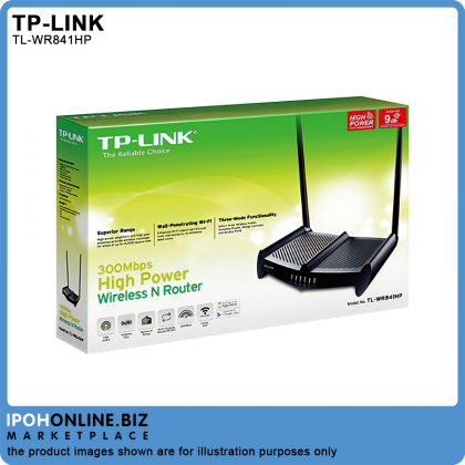 TP-LINK TL-WR841HP Version 3 300Mbps High Power Wireless N Router - Unifi Maxis Time TP-LINK TL-WR841HP Version 3 300Mbps High Power Wireless N Router - Unifi Maxis Time