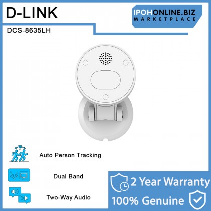D-Link DCS-8635LH 4MP 2K QHD 1440P 360° Pan & Zoom Outdoor IP65 ONVIF Dual Band Wi-Fi Camera - Person & Vehicle Detection D-Link DCS-8635LH 4MP 2K QHD 1440P 360° Pan & Zoom Outdoor IP65 ONVIF Dual Band Wi-Fi Camera - Person & Vehicle Detection
