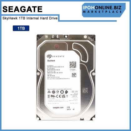 Seagate SkyHawk 1TB Surveillance CCTV Hard Drive 64MB Cache SATA 6.0Gb/s 3.5" Internal Hard Drive ST1000VX005 Seagate SkyHawk 1TB Surveillance CCTV Hard Drive 64MB Cache SATA 6.0Gb/s 3.5" Internal Hard Drive ST1000VX005