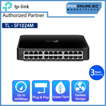 TP-LINK TL-SF1024M 24-PORT 10/100MBPS Desktop Switch