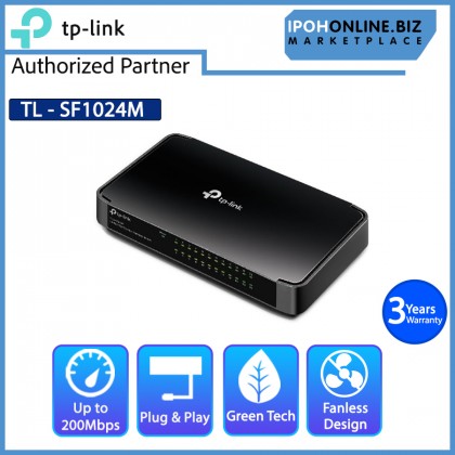 TP-LINK TL-SF1024M 24-PORT 10/100MBPS Desktop Switch