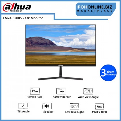 Dahua LM24-B200S 23.8" FHD VA 75Hz 5ms Built-in Speaker VGA HDMI Monitor Dahua LM24-B200S 23.8" FHD VA 75Hz 5ms Built-in Speaker VGA HDMI Monitor