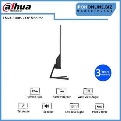 Dahua LM24-B200S 23.8" FHD VA 75Hz 5ms Built-in Speaker VGA HDMI Monitor Dahua LM24-B200S 23.8" FHD VA 75Hz 5ms Built-in Speaker VGA HDMI Monitor