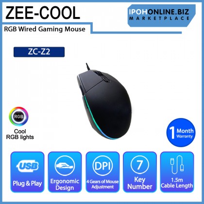 Zee-Cool ZC-Z2 RGB Wired Gaming Mouse
