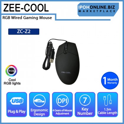 Zee-Cool ZC-Z2 RGB Wired Gaming Mouse