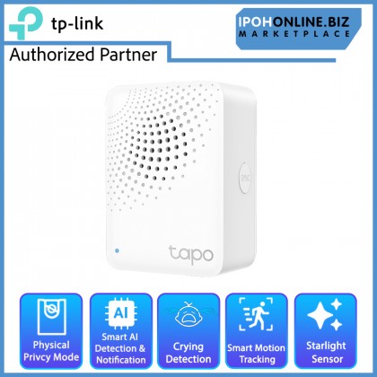 TP-Link Tapo Baby Care Bundle Promo Tapo C225 4MP Pan/Tilt Wi-Fi Camera + Tapo H100 Smart Hub Smart Home Automation