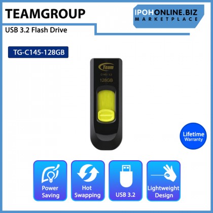 TeamGroup C145 128GB USB 3.2 Flash Drive TeamGroup C145 128GB USB 3.2 Flash Drive