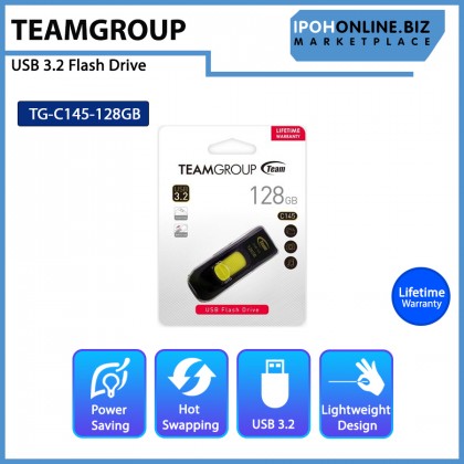 TeamGroup C145 128GB USB 3.2 Flash Drive TeamGroup C145 128GB USB 3.2 Flash Drive