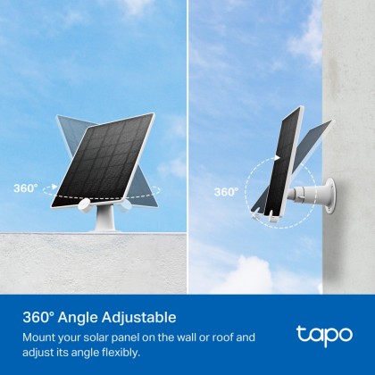 TP-LINK Tapo A200 Solar Panel With 4M Charging Cable TP-LINK Tapo A200 Solar Panel With 4M Charging Cable