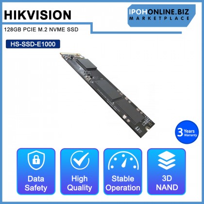 HIKVISION HS-SSD-E1000 128GB PCIE M.2 NVME SSD