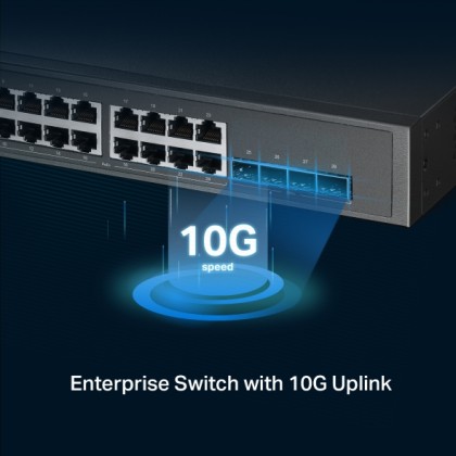TP-LINK OMADA SG3428XPP-M2 JetStream 24-Port 2.5GBASE-T & 4-Port 10GE SFP+ L2+ Managed Switch With 16-Port PoE+ & 8-Port PoE++ TP-LINK OMADA SG3428XPP-M2 JetStream 24-Port 2.5GBASE-T & 4-Port 10GE SFP+ L2+ Managed Switch With 16-Port PoE+ & 8-Port PoE++