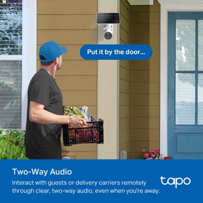 TP-LINK TAPO C410 KIT Solar-Powered Security Camera Kit 2K 3MP Camera System TP-LINK TAPO C410 KIT Solar-Powered Security Camera Kit 2K 3MP Camera System