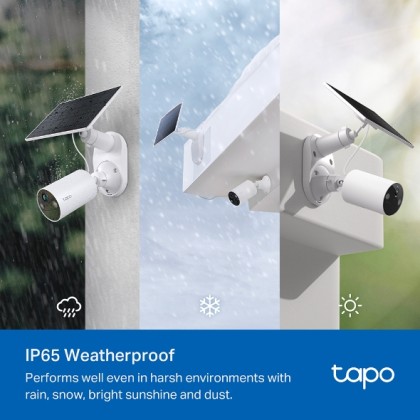 TP-LINK TAPO C410 KIT Solar-Powered Security Camera Kit 2K 3MP Camera System TP-LINK TAPO C410 KIT Solar-Powered Security Camera Kit 2K 3MP Camera System