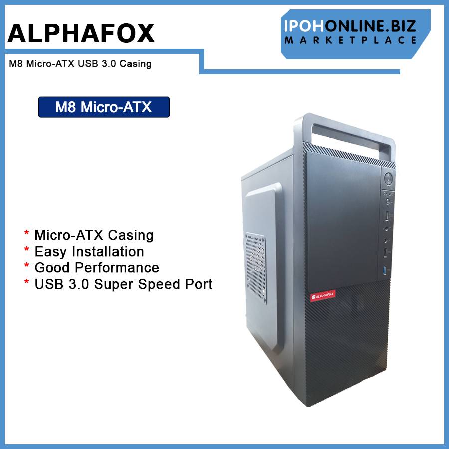 ALPHAFOX M8 Micro-ATX USB 3.0 Casing
