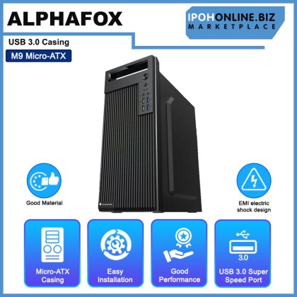 ALPHAFOX M9 Micro-ATX USB 3.0 Casing ALPHAFOX M9 Micro-ATX USB 3.0 Casing