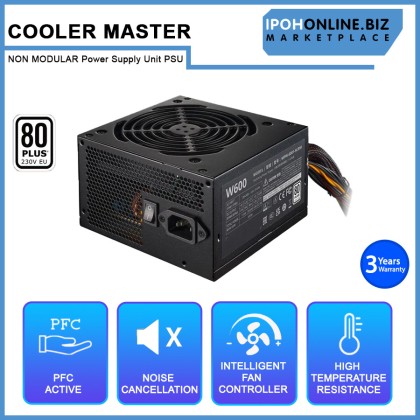 COOLER MASTER ELITE NEX W600 (600W) White 80 PLUS 230V NON MODULAR Power Supply Unit PSU COOLER MASTER ELITE NEX W600 (600W) White 80 PLUS 230V NON MODULAR Power Supply Unit PSU
