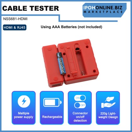 Multifunctional HDMI & RJ45 Tester Network Cable 8P8C POE Anti Burn RJ11 Telephone Line Protection Multifunctional HDMI & RJ45 Tester Network Cable 8P8C POE Anti Burn RJ11 Telephone Line Protection