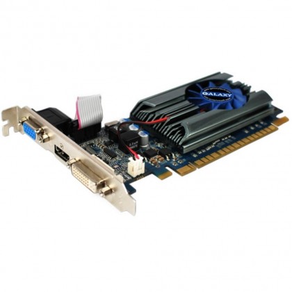 GALAXY GeForce GT 610 2GB DDR3 Graphics Card PCIe DVI HDMI VGA LP version GALAXY GeForce GT 610 2GB DDR3 Graphics Card PCIe DVI HDMI VGA LP version